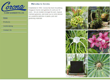 Tablet Screenshot of corona.com.sg