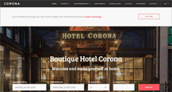 Desktop Screenshot of corona.nl