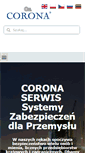 Mobile Screenshot of corona.org.pl